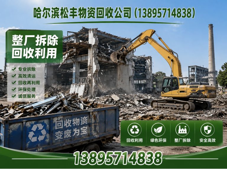 尚志市哈尔滨物资回收展示图